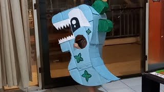 ประดิษฐ์ของเล่นให้น้องมารีน   #ของเล่น #เด็ก #short #เรียนรู้ #ไดโนเสาร์ #น้องมารีน screenshot 3