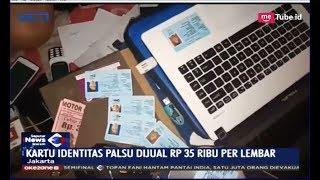 Pembuat Ktp Palsu Digerebek Tim Rainmas Backbone Polres Jakarta Timur  Sim 0305