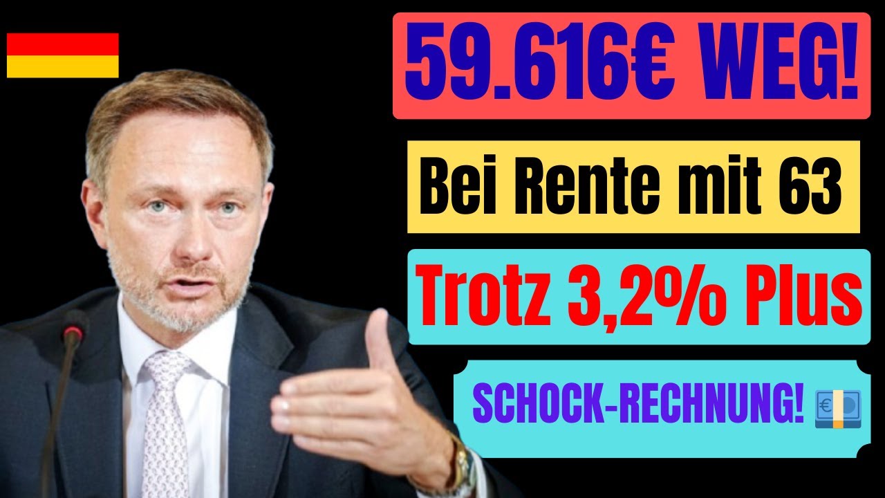 20. Januar 2026: Rente steigt 3,2% – profitieren Früh-Rentner 63 wirklich? 🤔
