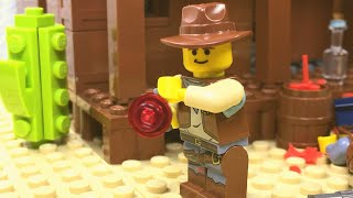 Western Shootout - A Lego Stop Motion
