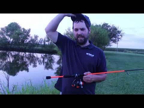 Attempted ice fishing, Ozark Trail OTX rod, and how to 