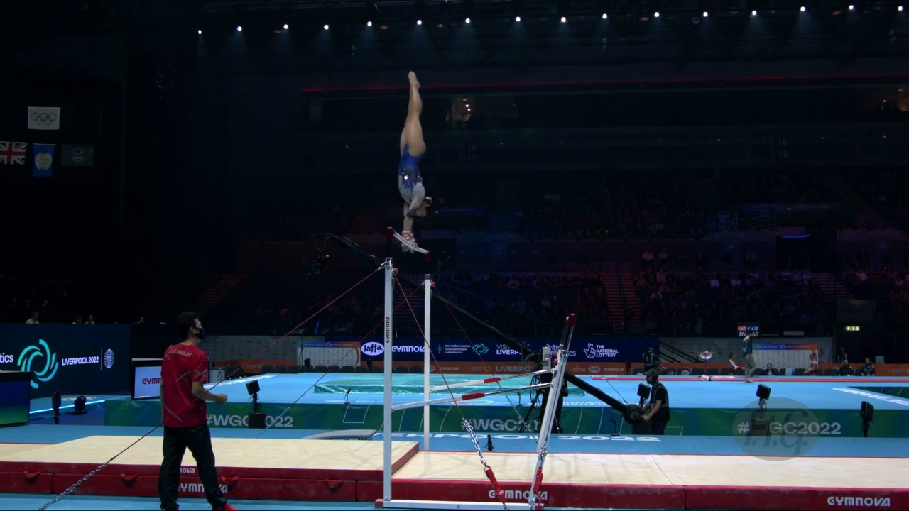 WATANABE Hazuki (JPN) - 2022 Artistic Worlds, Liverpool (GBR) - Qualifications Uneven Bars