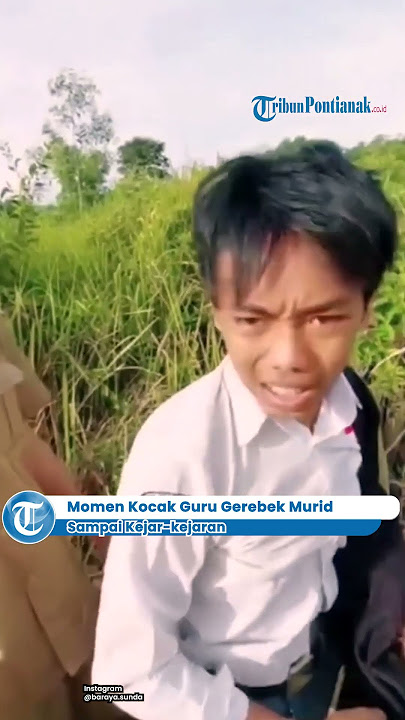 ®️🔴 Viral Aksi Kocak Guru dan Murid Kejar-kejaran