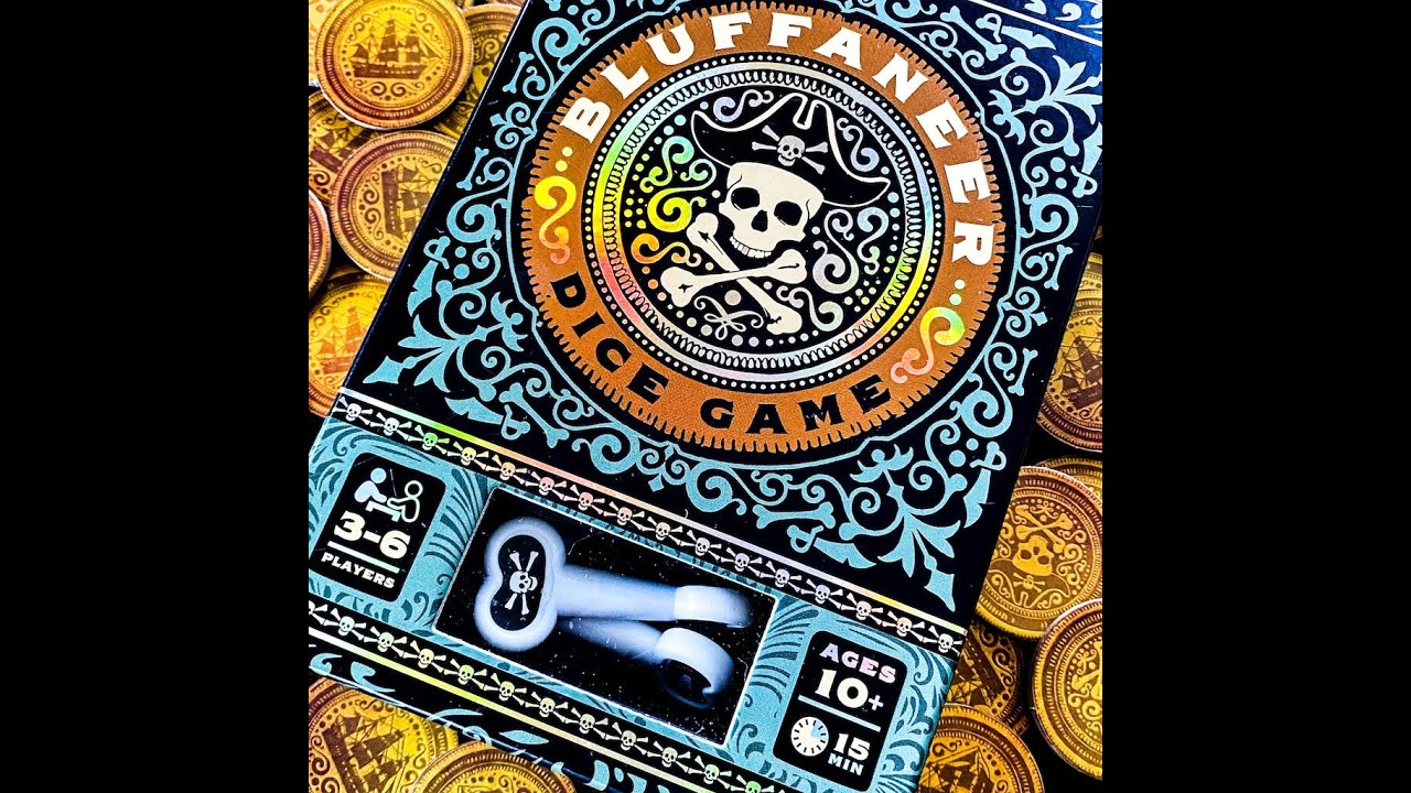 Bluffaneer Dice SNAP Review - The Family Gamers - YouTube