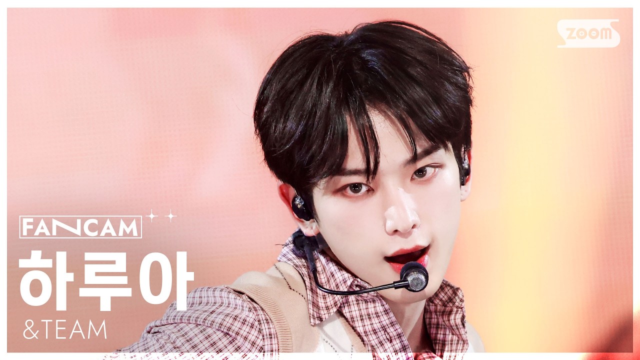Front Row FanCam 4K] &TEAM Harua 'Bewitched (Korean ver.)' (&TEAM