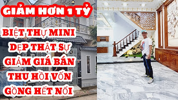 🔥HOT🔥Sở hữu ngay Biệt Thự Mini tuyệt đẹp giá rẻ bất ngờ tại Tp.hcm