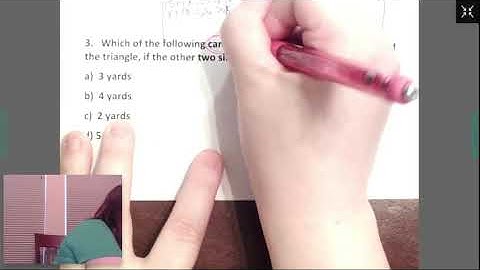 Triangle Inequality Theorem Part 2