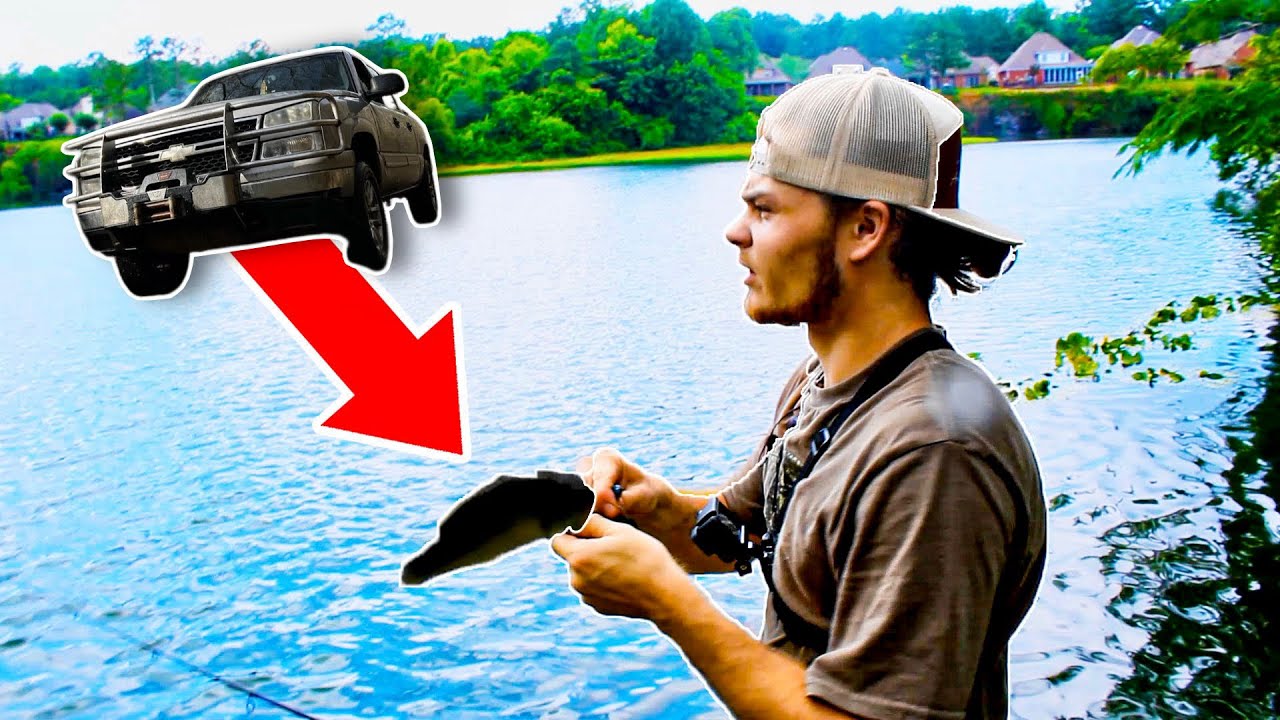 I Had to Break into my Truck while Fishing *FAIL* - YouTube