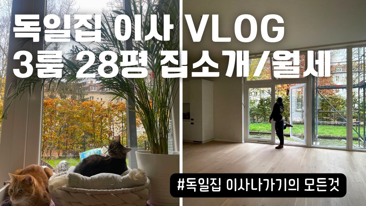 독일직장인Vlog🇩🇪 | 독일집 이사에 대한 모든 것☝️ 집소개🏠 #독일월세 #독일집구하기