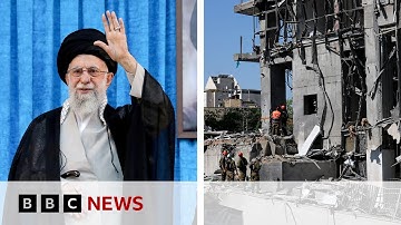 Iran and Israel launch further strikes as Israeli hospital is damaged | BBC News