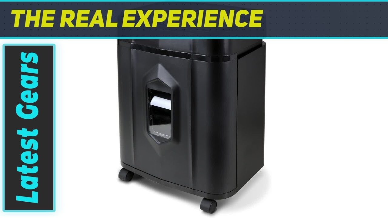 Aurora AU120MA: The Ultimate High Security Micro-Cut Paper Shredder!