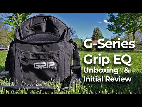 gripeq-•-g-series-bag-•-unboxing-and-initial-review-by-the-disc-golf-guy