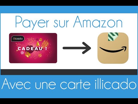 Comment convertir une carte illicado en crédit Amazon