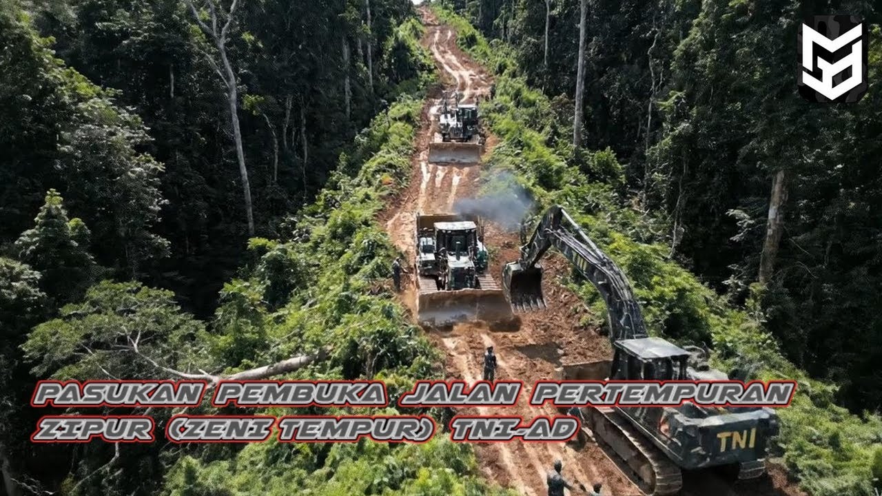 Инженерные войска по открытию дорог TNI AD