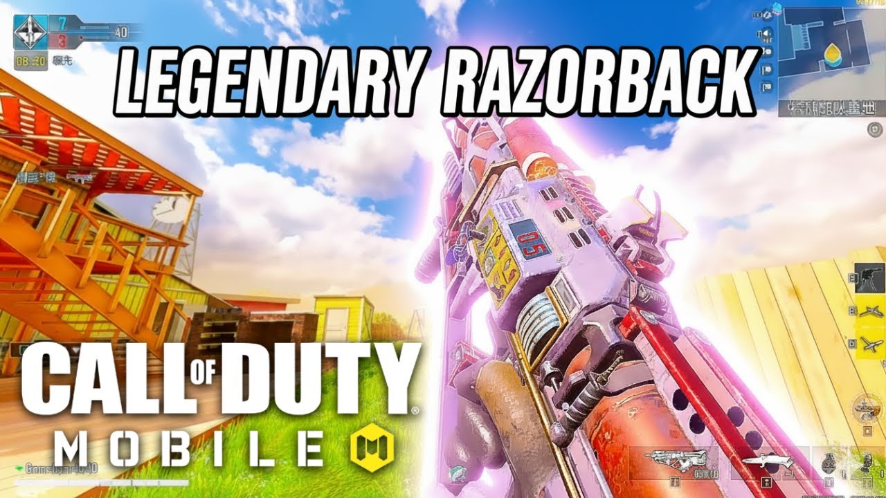 CODM Legendary Razorback Gameplay – The Most Beautiful Gun in COD Mobile!