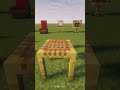 Minecraft 5 ADET SANDALYE TASARIMI #minecraft #minecraftshorts #minecrafttürkçe