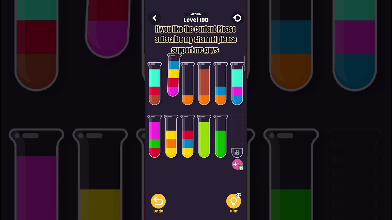 Colour Sorting Level 190 