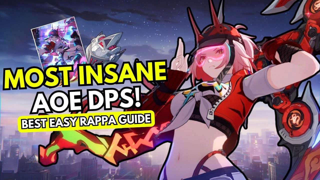 INSANE BREAK DPS! Best Easy Rappa Guide - Honkai: Star Rail
