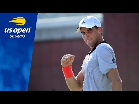 Dominic Thiem and Steve Johnson Battle in a Five-Set Thriller on Court 17 - US Open 2018