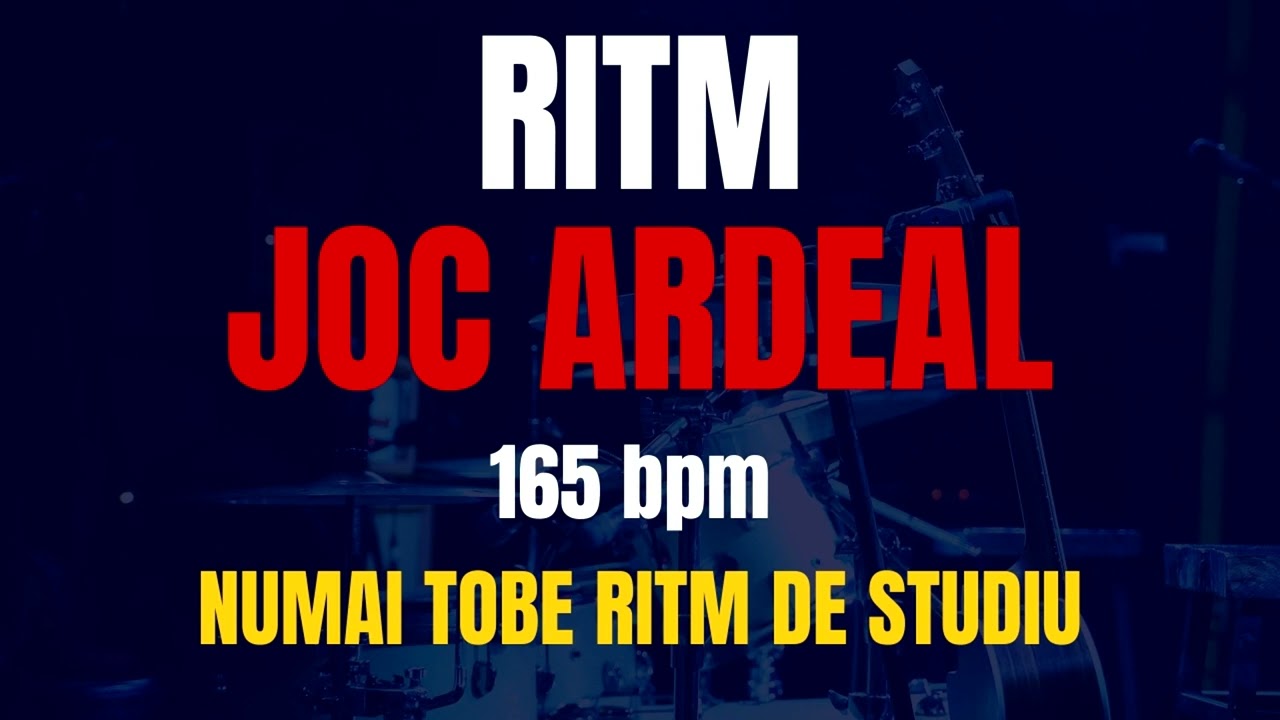 Ritm Ardeal joc Ardelenesc miscat ritm de studiu muzical numai tobe 165 bpm