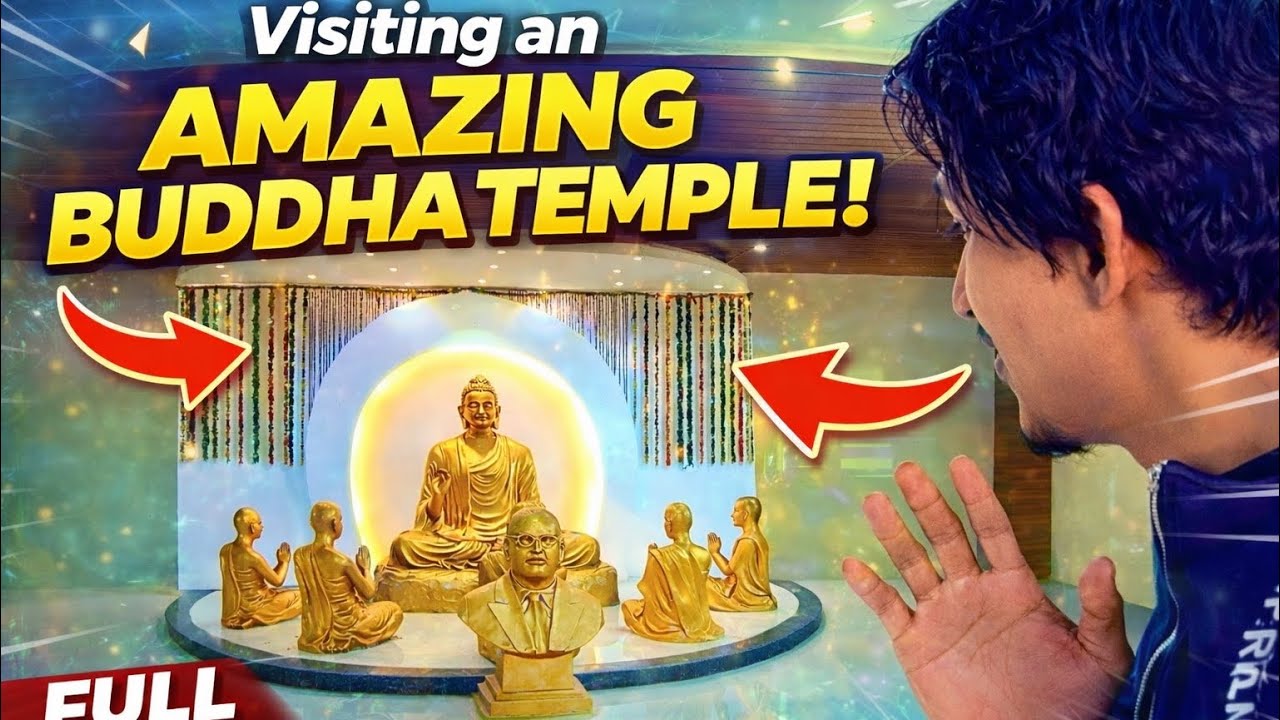 Mini Vlog 19 | Amazing Buddha Temple 🛕✨ Peaceful Vibes