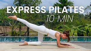 10MIN FULL BODY PILATES WORKOUT (tone, no equipment, beginner friendly)