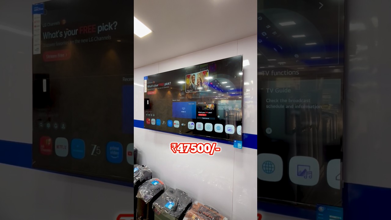 Смарт-телевизор Ultrapix 65 дюймов, 4K, WebOS 🔥 Бесплатные подарки 🎁