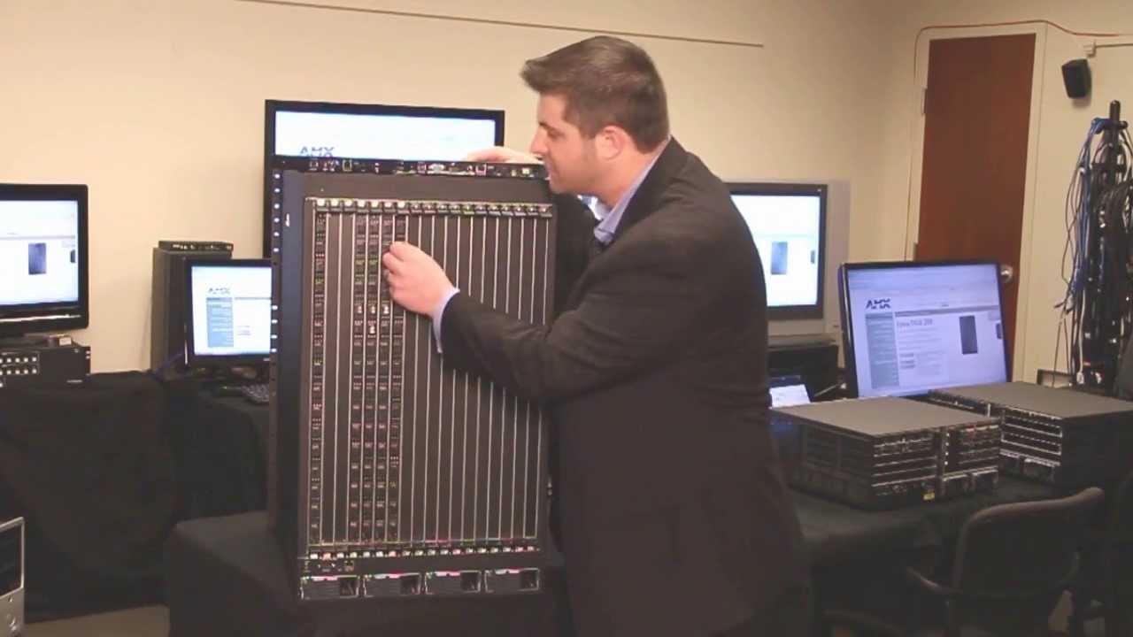 AMX 4K Ready 288x288 Customizable Matrix Switcher - A Look at the ...