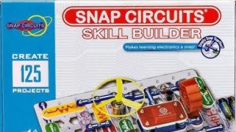 Snap Circuits and how it works using electricity