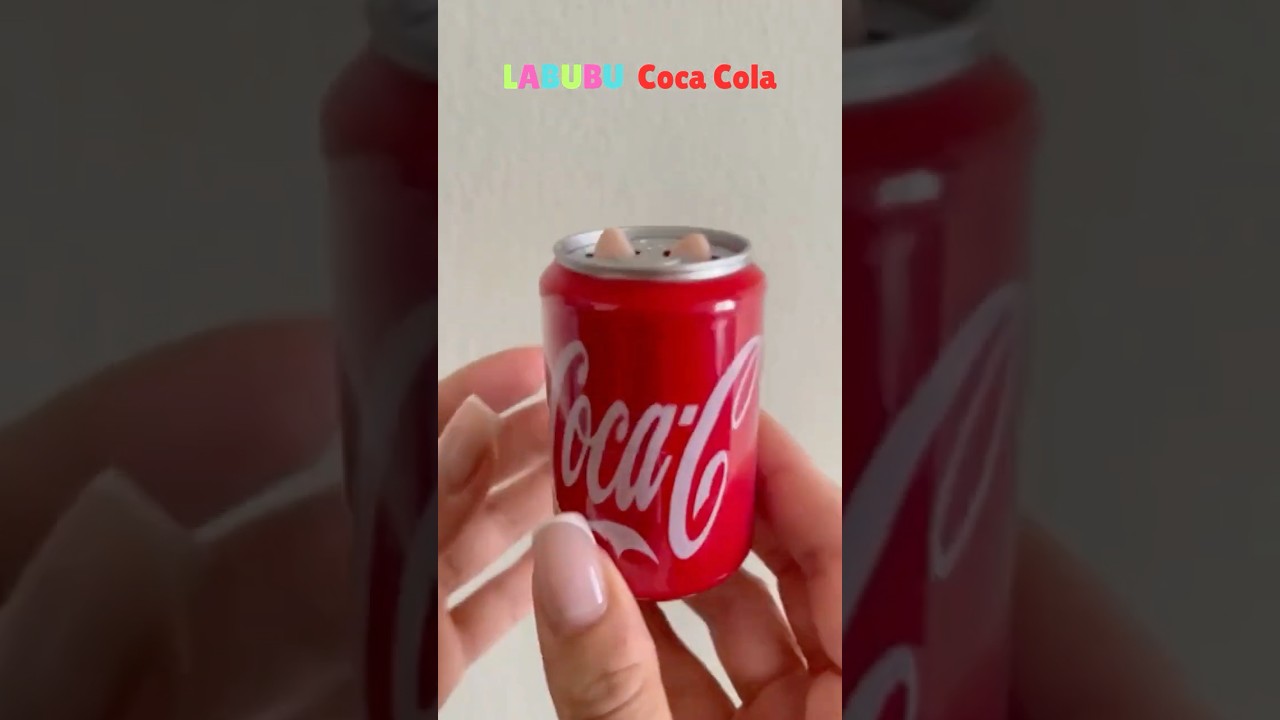ASMR LABUBU Coca Cola Toy Blind Box 🎁 Cute Phone Accessory Unboxing & Sounds 