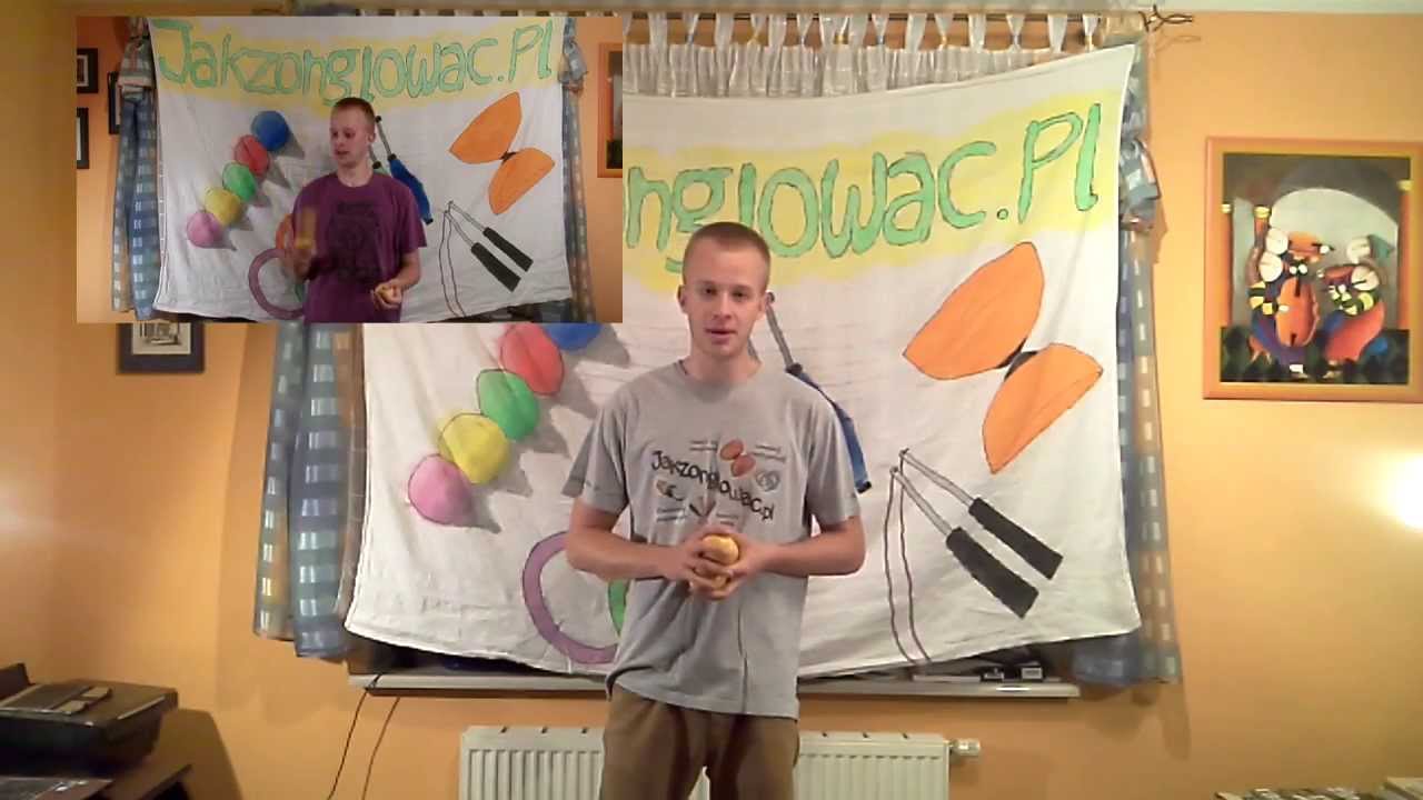 22 (4,2)(2x,4)* Siteswap juggling tutorial PL with ENG subs trik