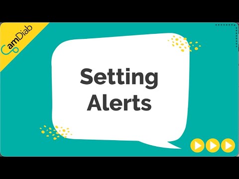 Setting Alerts - iOS (mmol/L)