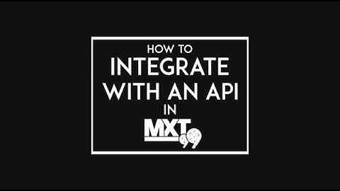 Step by Step: How to Integrate with an API in MXT - SMSGlobal