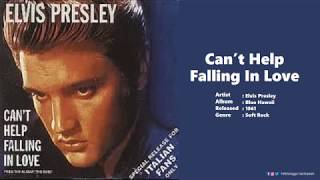 Elvis Presley - Can't Help Falling In Love (English and Indonesian Lyrics)