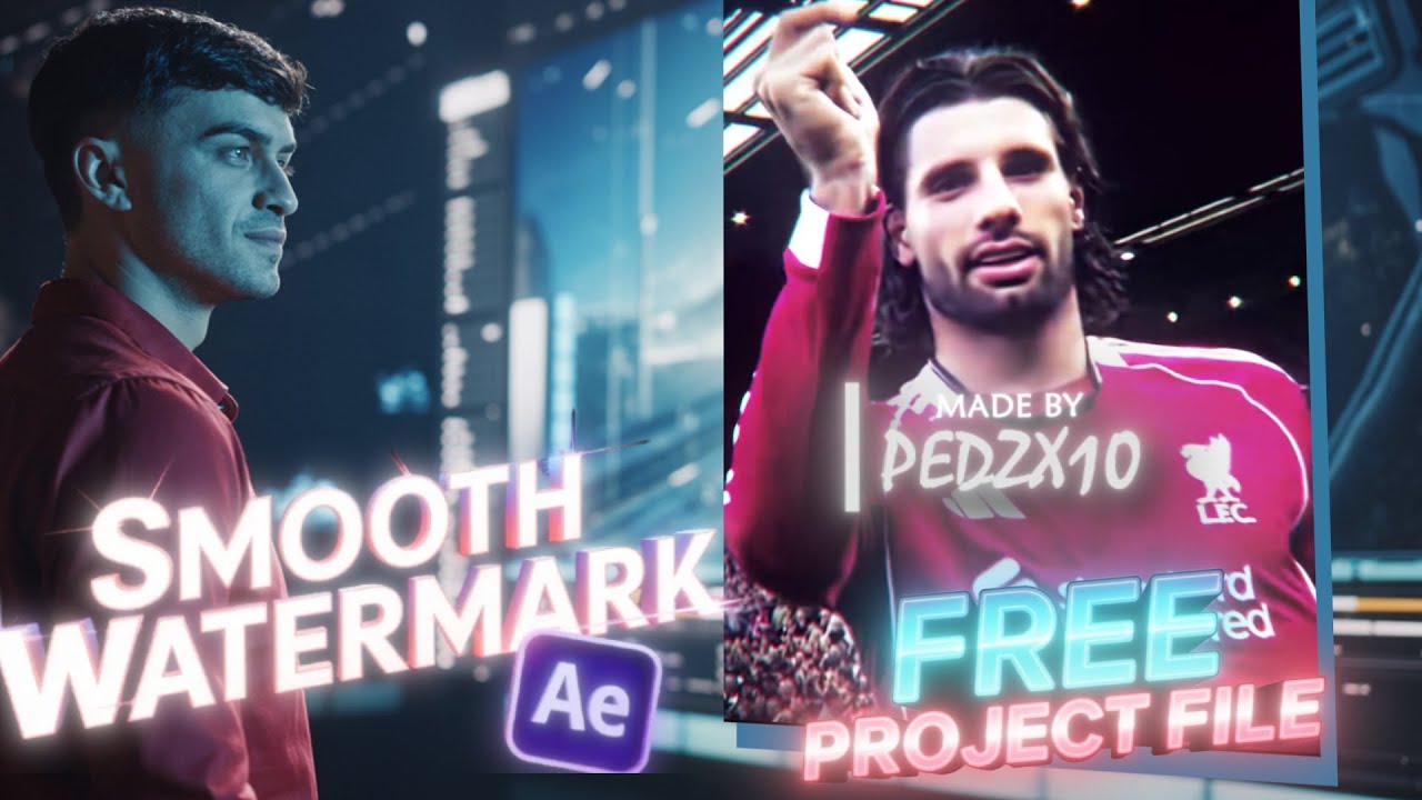 How to Make a Smooth Watermark in After Effects (Free Project File ...
