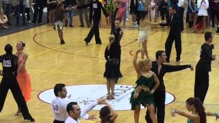 IDTA 2013-3dance-1stPlace ANTONIS KREOUZIS-TANIA SKREKI (RUMBA)