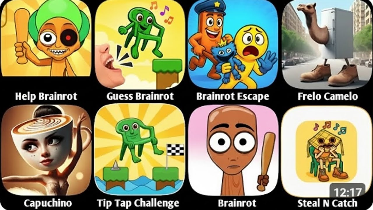 Grimace Monster Scary Survival,Free Fire,Siren Cop's Prison,Poppy Playtime 4,Roblox,Eyes The Horror