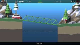 Poly bridge 2 walkthrough Solution 1-02 A new slope
