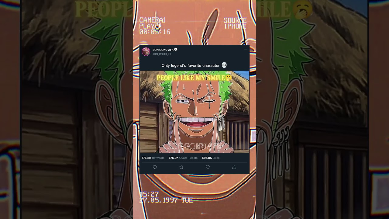 Anime smile moment 💀