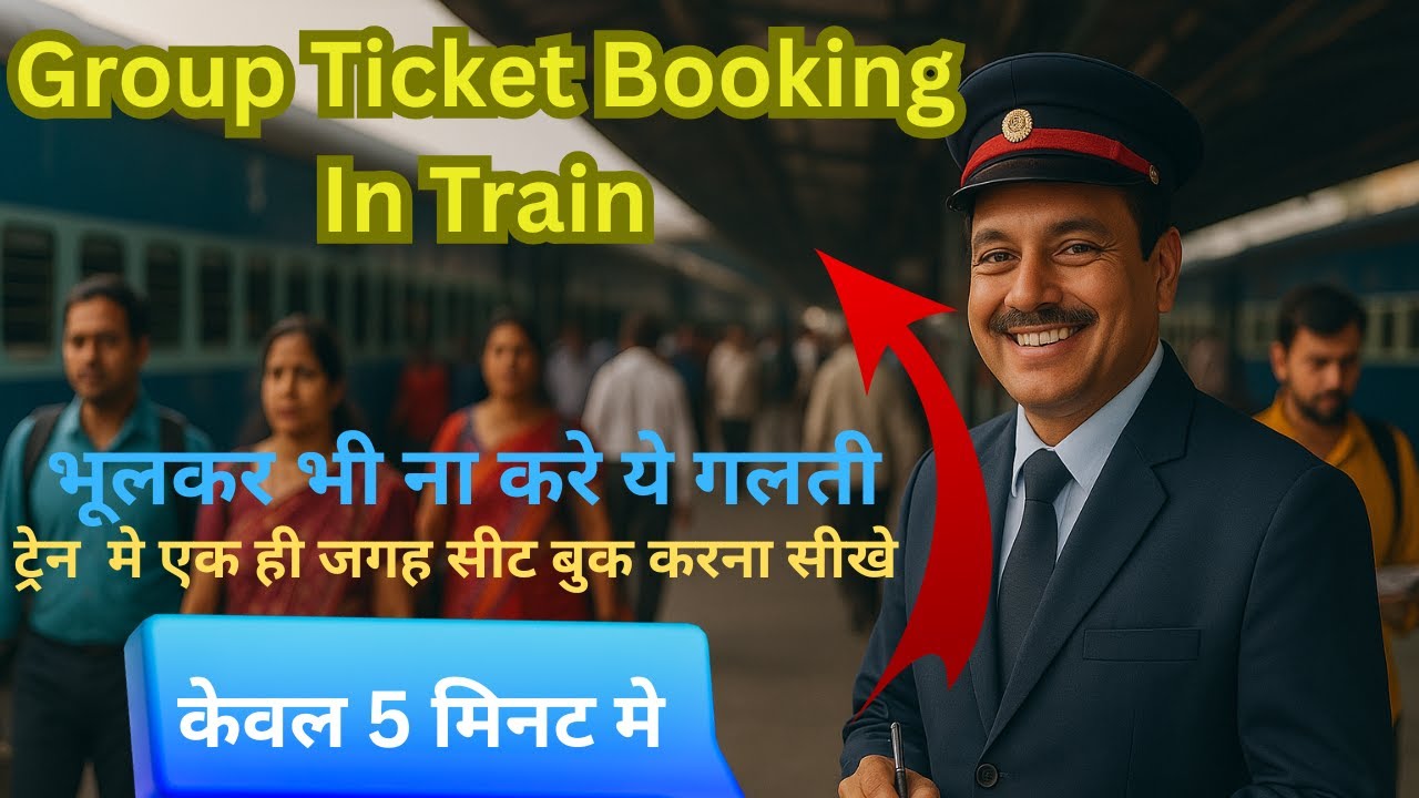 Group ticket booking in IRCTC, ट्रेन में सफर के लिए कैसे कराएं ग्रुप रिजर्वेशन