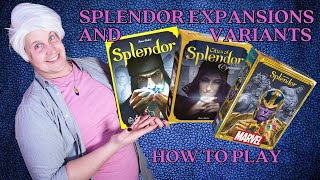 How to Play - Splendor Cities Expansion & Splendor Marvel