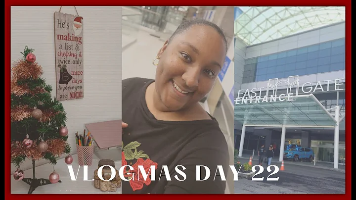 VLOGMAS DAY 22: DECORATING MY BEDROOM + EAST GATES...