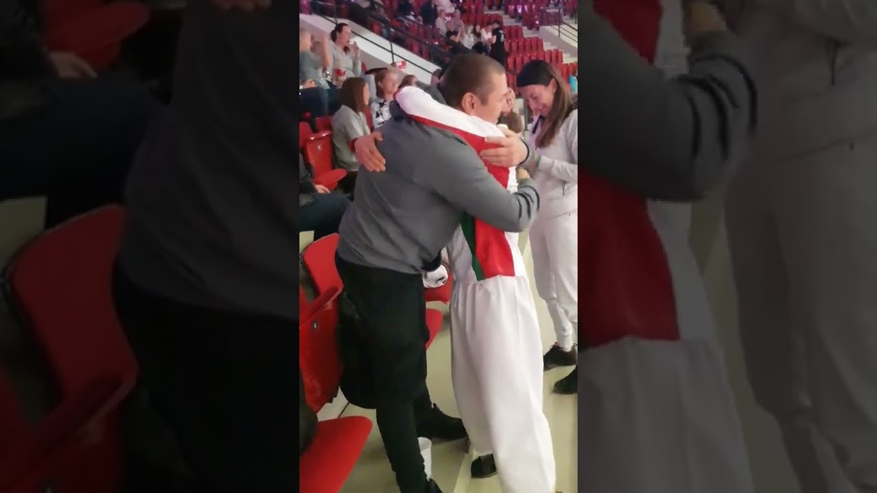 World Championship '22 Karate Shotokan 29th SKDUN - Yuliyan Zahariev - The hug / Прегръдката