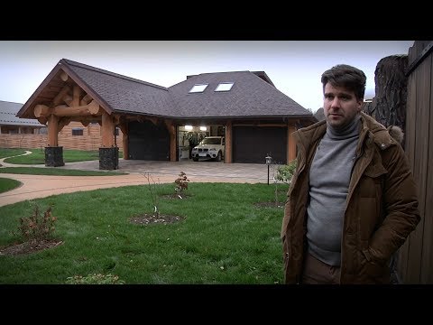 Каркасный гараж из