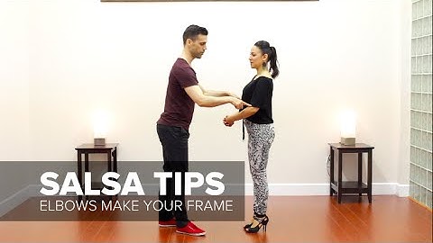 Improve Your Frame and Connection for Salsa Dancing with Elbow Position | TheDanceDojo.com