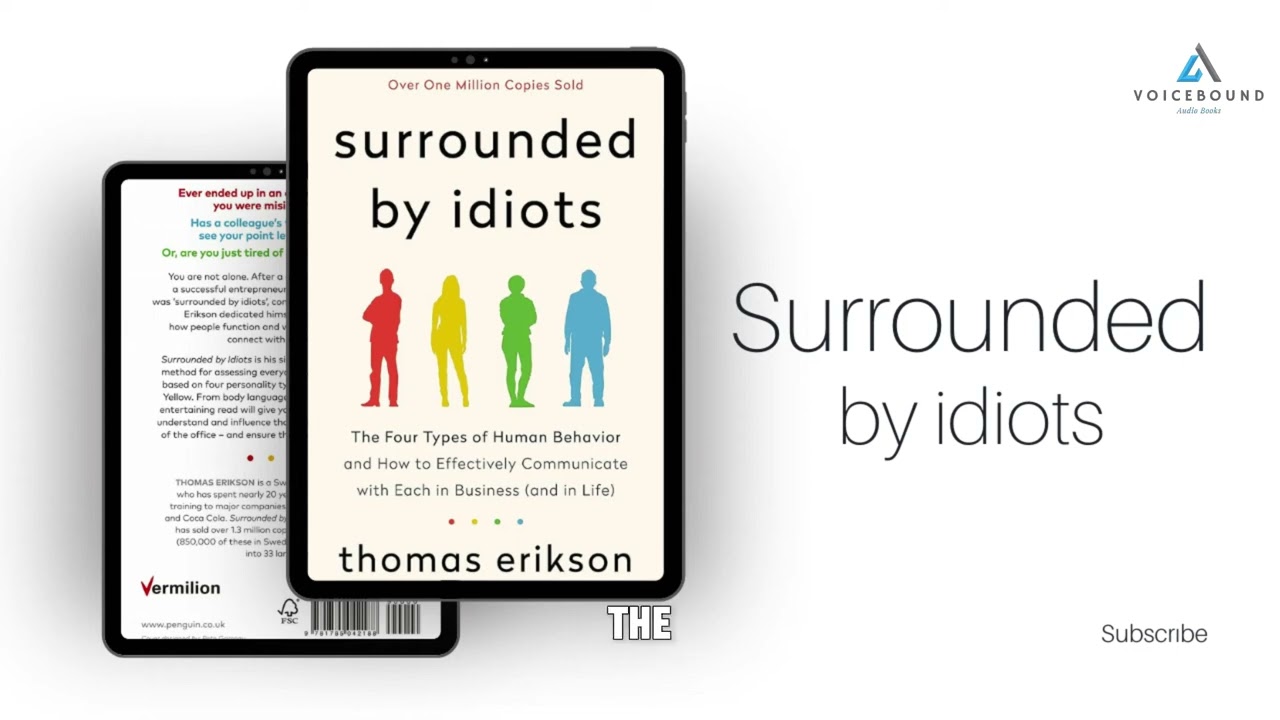 Surrounded by Idiots — Book Summary by Thomas Erikson | Understand Every Personality Type