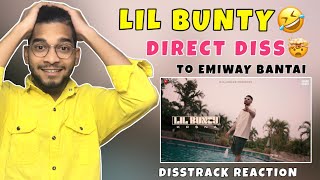 LIL BUNTY 😂 - KR$NA 🔥🔪| DISS TO EMIWAY BANTAI 🤯😱 | Prod. Flamboy | REACTION | KALAMZONE 🔥