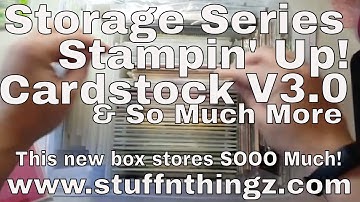Storage Series - Stampin