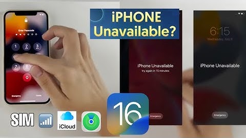 iPhone Unavailable Unlock With Sim📶| Why And How to Fix iPhone Unavailable Error [100% Works]