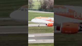 Landung Easyjet a320 London nach Zürich